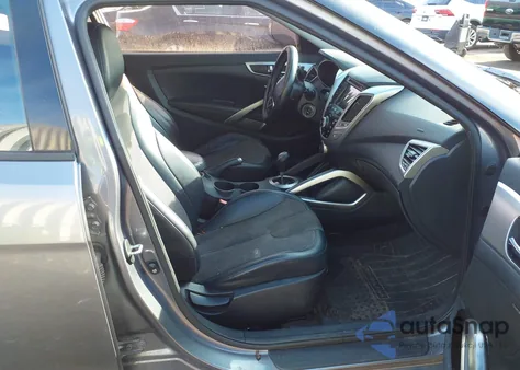 2012 Hyundai Veloster Base W/Black/Base W/Gray/Base W/Red/Black from USA, damaged, VIN KMHTC6AD9CU068167